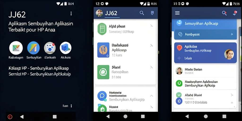 Tampilan antarmuka JJ62 yang menarik dan fungsional.